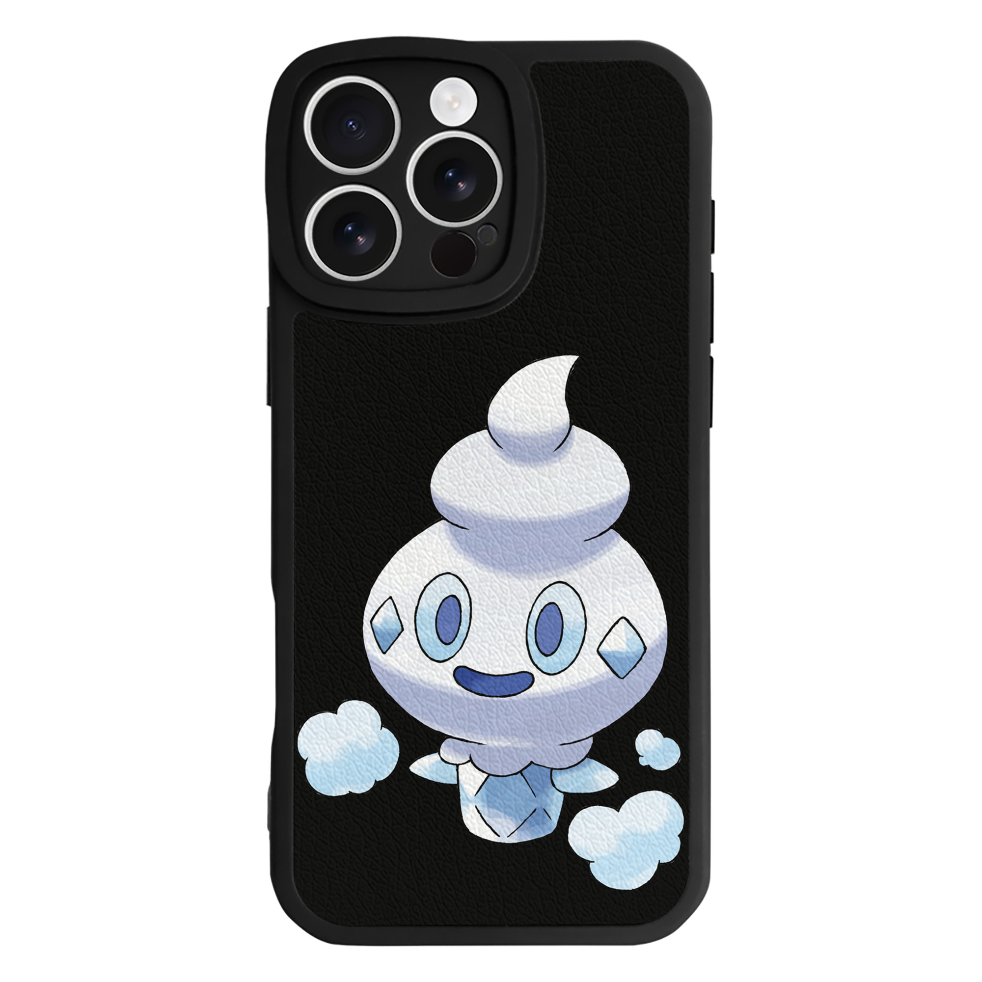 （画像用） ポケットモンスター Pokémon 【iPhone 16シリーズ対応】シリコンスマホケース（レザー調） 材質：シリコン